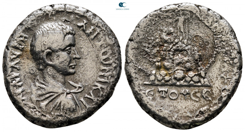 Cappadocia. Caesarea. Caracalla AD 198-217. 
Didrachm AR

25 mm, 7,69 g


...