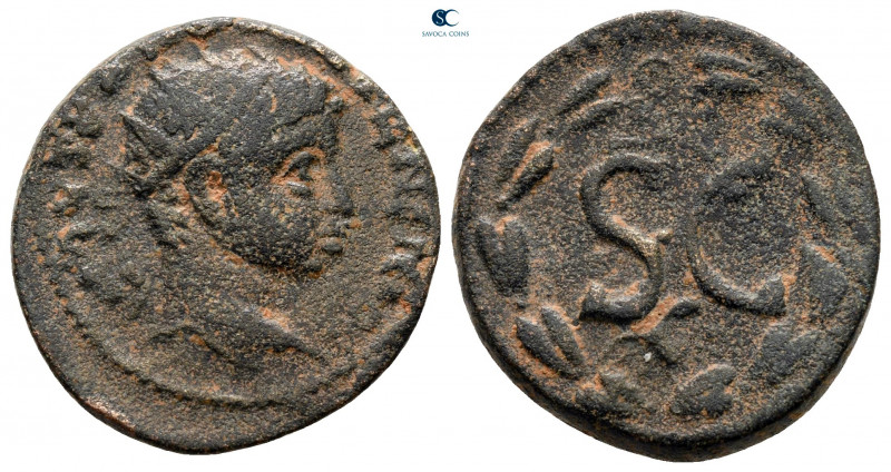 Seleucis and Pieria. Antioch. Elagabal AD 218-222. 
Bronze Æ

21 mm, 5,93 g
...