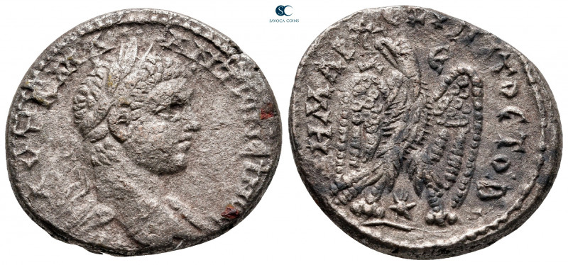 Seleucis and Pieria. Antioch. Elagabal AD 218-222. 
Billon-Tetradrachm

27 mm...