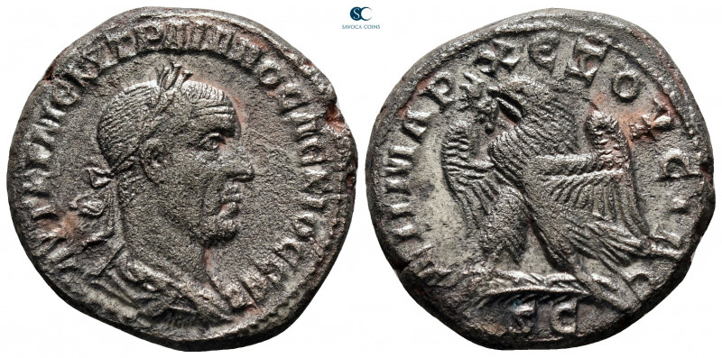 Seleucis and Pieria. Antioch. Trajan Decius AD 249-251. 
Billon-Tetradrachm

...