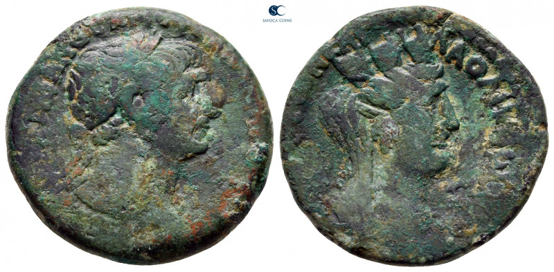 Seleucis and Pieria. Laodicea ad Mare. Trajan AD 98-117. 
Bronze Æ

25 mm, 9,...