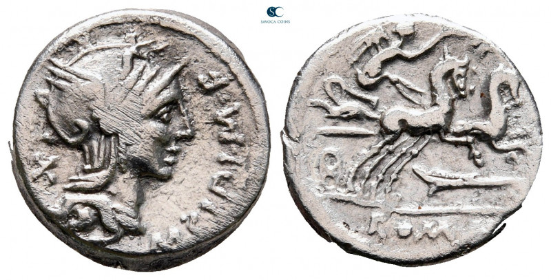 M. Cipius M.f 115-114 BC. Rome
Denarius AR

13 mm, 3,82 g



nearly very ...