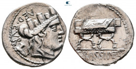 P. Furius Crassipes 84 BC. Rome. Denarius AR