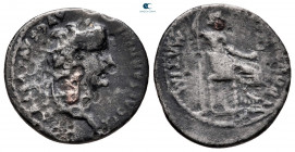 Tiberius AD 14-37. "Tribute Penny" type. Lugdunum. Fourrée Denarius