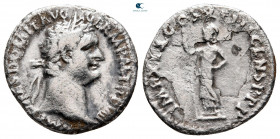 Domitian AD 81-96. Rome. Fourreé Denarius Æ