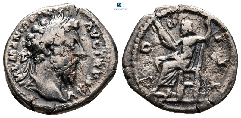 Marcus Aurelius AD 161-180. Rome
Denarius AR

19 mm, 2,81 g



nearly ver...