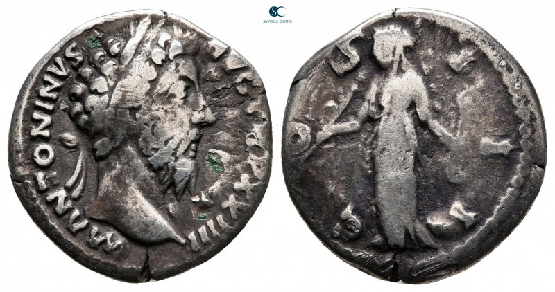 Marcus Aurelius AD 161-180. Rome
Denarius AR

19 mm, 2,45 g



nearly ver...