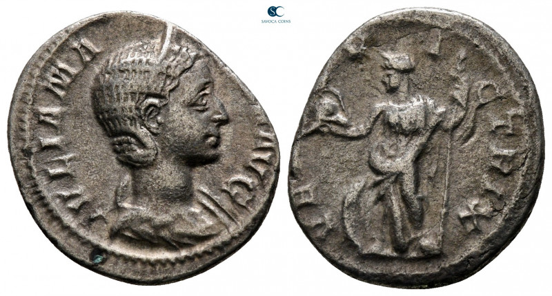 Julia Mamaea. Augusta AD 225-235. Rome
Denarius AR

19 mm, 2,32 g



very...