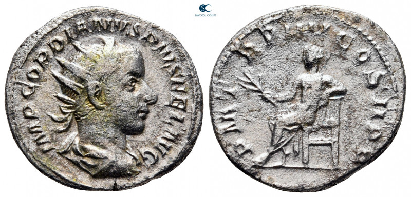 Gordian III AD 238-244. Rome
Antoninianus AR

23 mm, 4,25 g



nearly ver...