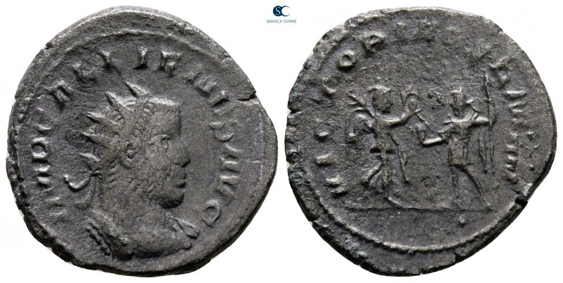 Gallienus AD 253-268. Antioch
Antoninianus Æ

23 mm, 2,32 g



nearly ver...