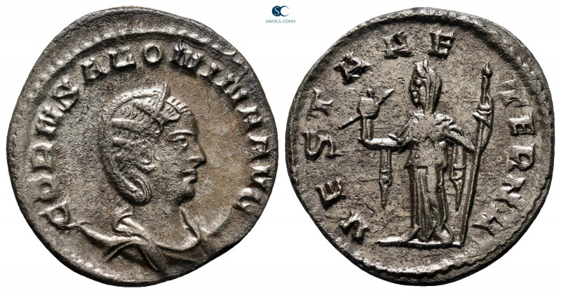 Salonina AD 254-268. Samosata
Billon Antoninianus

22 mm, 3,45 g



very ...