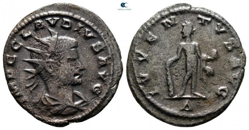 Claudius II (Gothicus) AD 268-270. Antioch
Billon Antoninianus

20 mm, 2,87 g...