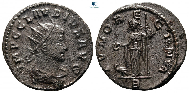 Claudius II (Gothicus) AD 268-270. Antioch
Billon Antoninianus

20 mm, 3,29 g...