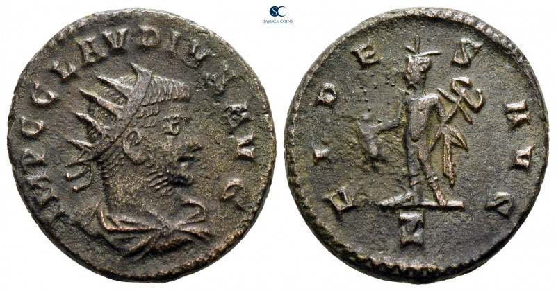 Claudius II (Gothicus) AD 268-270. Antioch
Antoninianus Æ

23 mm, 3,68 g

...