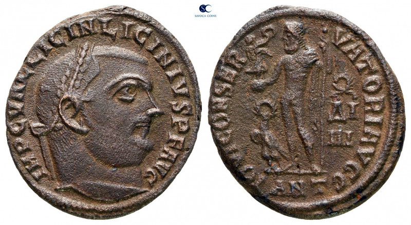 Licinius I AD 308-324. Antioch
Follis Æ

20 mm, 3,00 g



very fine