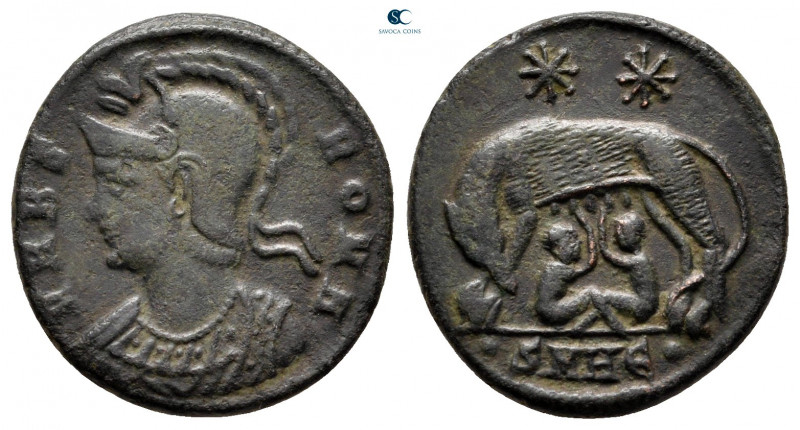 City Commemoratives AD 330-354. Heraclea
Follis Æ

18 mm, 2,81 g



very ...