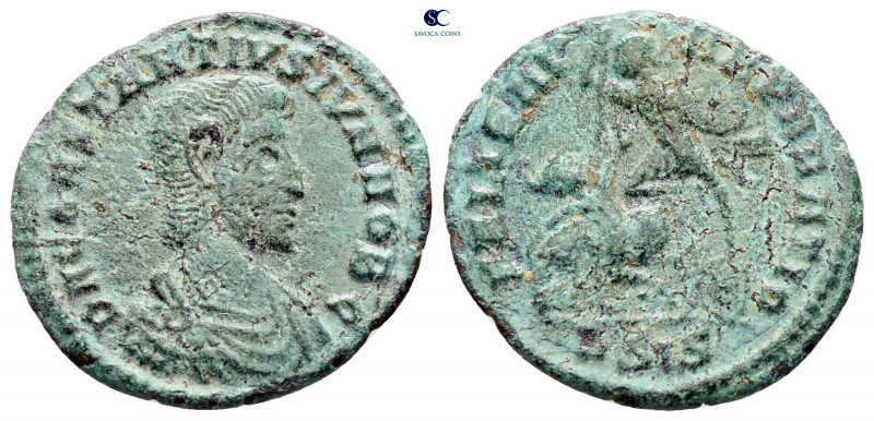 Constantius Gallus, Caesar AD 351-354. Siscia
Follis Æ

19 mm, 1,98 g



...