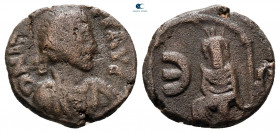 Justin I AD 518-527. Antioch. Pentanummium Æ