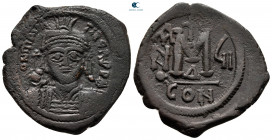 Maurice Tiberius AD 582-602. Constantinople. Follis or 40 Nummi Æ
