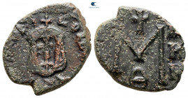Theophilus AD 829-842. Syracuse. Follis or 40 Nummi Æ