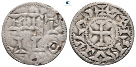 France. Metalo (Melle). Charles the Simple AD 898-922. Denier BI