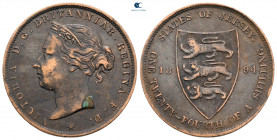 Great Britain. Victoria  AD 1837-1901. 1/24 Shilling CU