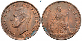 Great Britain. George VI AD 1936-1952. 1 Penny CU
