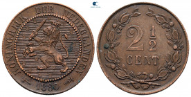 Netherlands. Willem II AD 1849-1890. 2 Cent