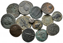 Lot of ca. 14 late roman bronze coins / SOLD AS SEEN, NO RETURN!
nearly very fine