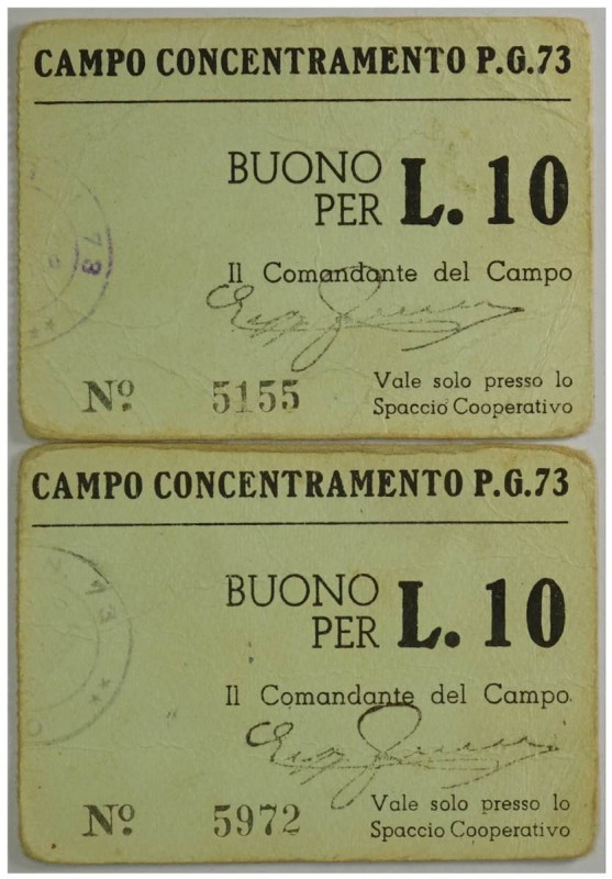 Fossoli di Carpi (MO), Campo Concentramento P.G.73 prigionieri della II Guerra M...