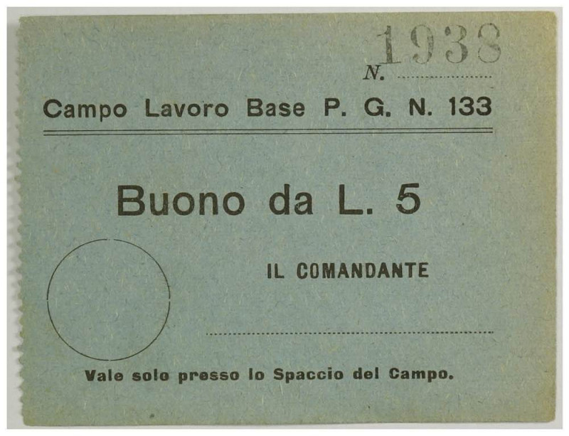 Novara, Campo Concentramento P.G.133 prigionieri della II Guerra Mondiale, buono...