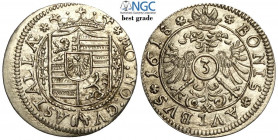 Guastalla, Ferrante II Gonzaga, 3 Soldi 1618, RR Ag mm 21 moneta di qualità irripetibile specie per la Zecca di Guastalla ove i nominali risultano int...