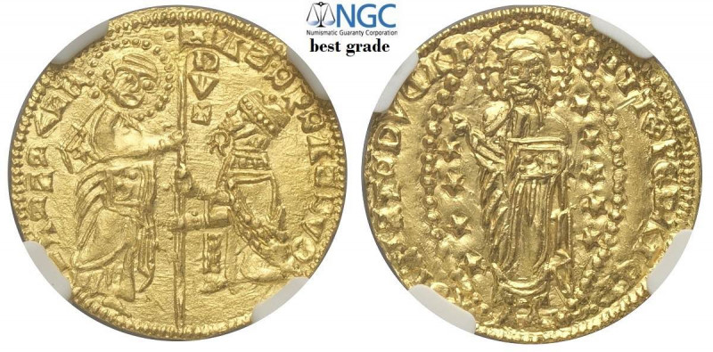 Venezia, Andrea Dandolo (1343-1354), Ducato, Au mm 21 g 3,53 conservazione eccez...
