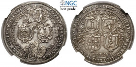 Venezia, Alvise Pisani, Osella per Murano 1739 anno V, RRR Ag mm 39 di alta conservazione con bellissima patina, in slab NGC MS62 (Best Grade of NGC)