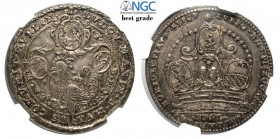 Venezia, Ludovico Manin, Osella per Murano 1791 anno III, RR Ag mm 37 altissima conservazione e bellissima patina, in slab NGC MS63 (Best Grade of NGC...