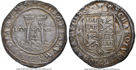Charles & Johanna "Late Series" 4 Reales ND (1542-1548) M-G MS63 NGC, Mexico City mint, KM0018, Cal-125. 13.62gm. Expertly struck, presenting sharp de...