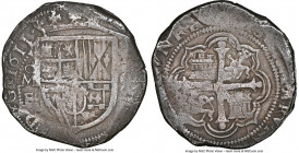 Philip III Cob 8 Reales 1611 Mo-F VF30 NGC, Mexico City mint, KM44.3, Cal-895. 26.83gm. A cabinet-toned selection that exhibits a complete and fully l...
