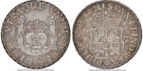Philip V 2 Reales 1741 Mo-MF XF40 NGC, Mexico City mint, KM84, Cal-825. Moderately handled with ample remnant detail to the struck-up devices.

HID098...