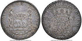 Charles III 8 Reales 1760 Mo-MM XF40 NGC, Mexico City mint, KM105. Slate surfaces and well-defined motifs.

HID09801242017

© 2022 Heritage Auctions |...