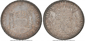 Charles III 8 Reales 1770 Mo-FM AU53 NGC, Mexico City mint, KM105. A sharp example, displaying fully defined motifs and a peach-slate patina.

HID0980...