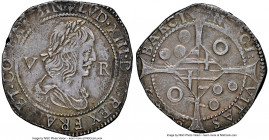 Barcelona. Louis XIII of France 5 Rals (1/2 Libra) 1642 XF45 NGC, Barcelona mint, KM58, Cal-69, Dup-1387. 1st type. Guerra Dels Segadors (Franco-Spani...