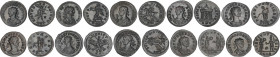 Lote 10 monedas Antoniniano. Acuñadas el 276-282 d.C. PROBO. AE. Todas diferentes. Muy buena calidad de conservación. IMPRESCINDIBLE EXAMINAR. EBC- a ...