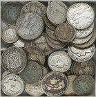 Lote 186 monedas 1 Céntimo a 2 Pesetas. 1869 a 1927. GOBIERNO PROVISIONAL, ALFONSO XII y ALFONSO XIII. AR (56), Ni (7) y AE (123). Destaca 2x 2 Peseta...