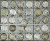 Lote 31 monedas 1 (6), 5 (11), 10 (3), 25 (4), 100 Pesos (7). 1923 a 1978. AR. A EXAMINAR. KM-455 (6), 465 (5), 467 (6), 474 (3), 479 (3), 480, 483 (7...