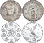 Lote 2 monedas 1 Onza. 1979 y 2008. AR. EBC y SC.