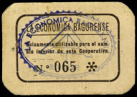 1 Peseta. LA ECONÓMICA BAGURENSE. BEGUR (Girona). MUY ESCASO. L-1994. EBC.