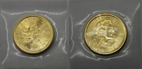 CANADA 2020 Elizabeth II,¼ oz. gold bullion coinage,Proof 10 DOLLARS GOLD MS7.8g
