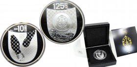 FRANCE 2020 Fifth Republic,Berluti,Pairs mint,Proof(Mintage 2000) 10 EURO SILVER PF22.2g