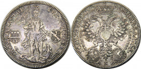 GERMAN STATES 1766 S(N)R Joseph II,Franz Heinrich von Dalberg ,Friedberg,Nurnberg mint,Rare 1/2 THALER SILVER XF14g 
KM# 71