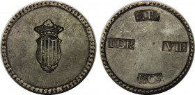 SPAIN 1809 Fernando VII,Kingdom,Large 0,Tarragong 5 PESETAS SILVER XF26.8g 
KM# 6